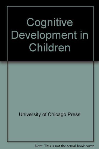 Cognitive Development in Children: Five Monographs of the Society for ...