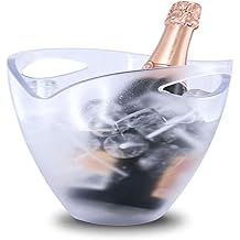 Pulltex Transparent Ice Bucket, Acrylic, 21 x 21 x 26 cm