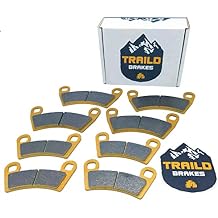 Polaris General 1000 / General XP 1000 / General 4 1000 Ceramic Brake Pad Set 2016, 2017, 2018, 2019, 2020, 2021, 2022, 2023, 2024, 2025, 2026 Front & Rear