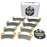 Traild Polaris Ranger 1000/XP 1000/Crew 1000/Crew XP 1000/Crew SP 570/Kinetic 2018-2024 Ceramic Brake Pad Set Front &amp; Rear