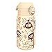 Price comparison product image Ion8 Lightweight Steel Kids Water Bottle, 400ml/13oz, Non-Insulated, Leak Proof, Easy to Open, Secure Lock, Dishwasher Safe, Fits Cup Holders, Carry Handle, Metal Water Bottle, Cream, Monkeys