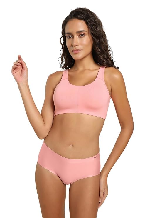 Image of Van Heusen Women's Slip on Cotton Bra | Soft Support | Breathable | Wireless | Everyday Comfort | Seamless Moulded Cups| No Hook & Eye | Style 11023
