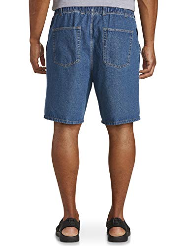Harbor Bay By Dxl Big And Tall Denim Shorts, Med Stonewash Denim, 4Xl #TOP1