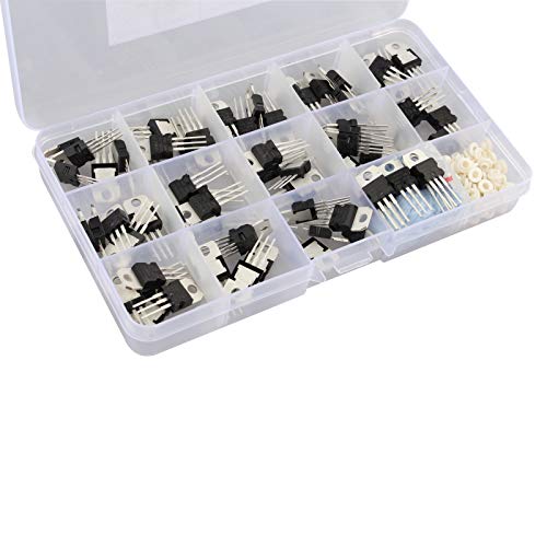 HALJIA 70PCS regolatore di tensione IC kit