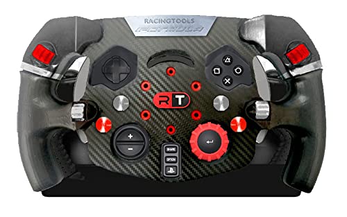 RacingTools - Corona volante compatible con Logitech G29/G923 Mod. Fórmula (Black)