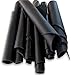 Produktbild IPEA 1 kg Lederstücke - Ausschnitte aus echtem Leder in zufälliger Größe Farbe Schwarz - Stoffe mit verschiedenen Formen - Made in Italy Reste aus Premium-Leder - Handgefertigt Stücke