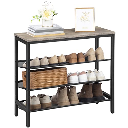 Image of HOOBRO Foldable and Stackable Closet Organizer Plastic Cabinet for Storage Wardrobe for Clothes Plastic Cupboard for Clothes Shelf Multifunct Folding Shoe Rack (29.5'' L x 11.8'' W x 27.2'' H)