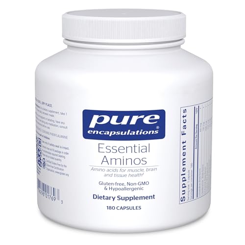 Feel Strong and Energized with Essential Amino Acids Pure Encapsulations Essential Amino Acids - Muscle Recovery Suppo...
