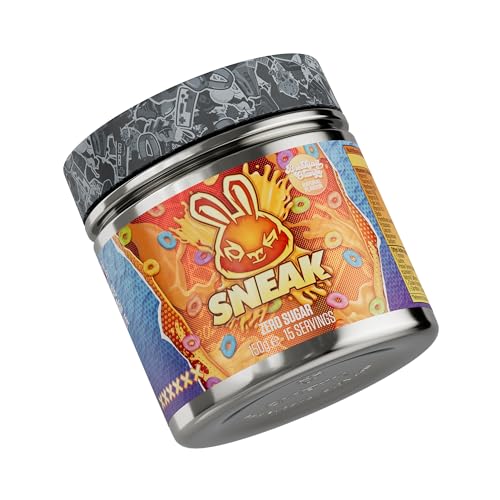 SNEAK | Breakfast Orange | Zero Sugar, Low-Calorie Energy Drink for Sustained Concentration & Focus | 15 Servings