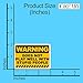 (3Pcs) Warning Does Not Play Well with Stupid People Sticker Funny Quote Sign Stickers Decorative Humorous Waterproof Vinyl Decal for Laptop Water Bottle Tumbler Notebook Size 3x2.1 Inches