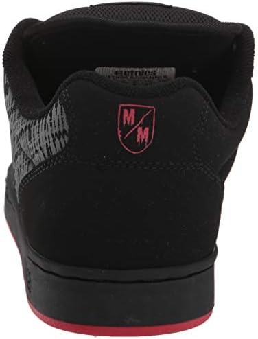Etnies Men's Metal Mulisha Barge XL Skate Shoe Black/Red, 8.5 Medium US | Image 2