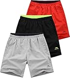 Mens Gym Bodybuilding Workout Sport Shorts 3pack #1 l