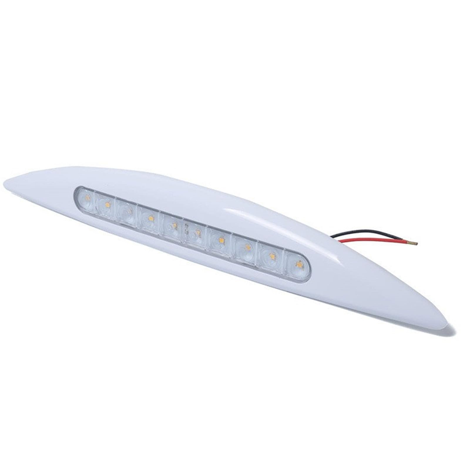 12 V/24 V Tenda da sole Luce LED per Tenda da Portico Campeggio Car Lampada Universale Campeggio Auto Rimorchi Sostituzione Luce Esterna Campeggio Esterno Impermeabile (nero)