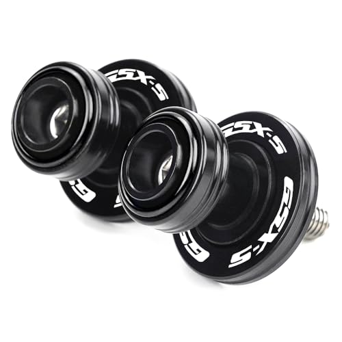 Support de montage pour bobines 8mm GSXS 750 en aluminium usiné noir haute finition
