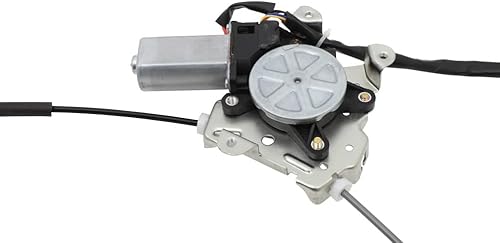 Miniatura 7 de Elevalunas eléctrico delantero del lado del conductor con motor para Nissan Tiida 2007-2013, para Nissan Versa 2007-2013