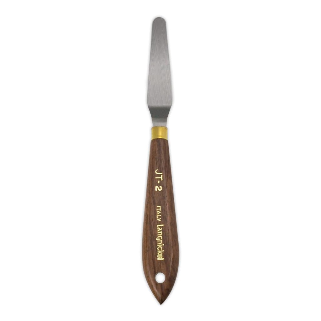 Royal & Langnickel Long Cranked Artist Stainless Steel Palette Knife LJT-2P