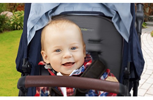 kk Kinderkraft Carrito Bebé 3 Piezas MOOV, Capazo, Silla Paseo, Silla Coche, Azul