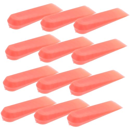 Vaguelly 100pcs 5mm Red Tile Leveling Wedges Plastic Tile Spacers for Ceramic Floor Flooring Installation Leveler System Accessories for Precise Grout Spacing and Surface Alignment