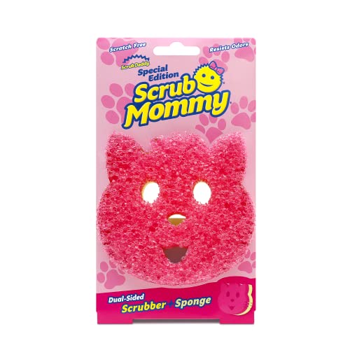 Scrub Daddy Scrub Mommy Special Edition Pets Cat - Scratch-Free M...