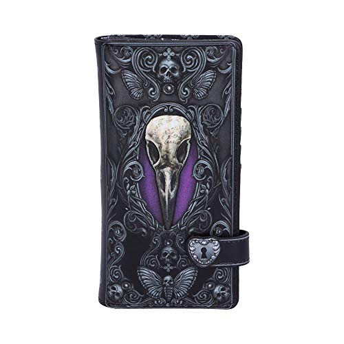 Nemesis Now Classic Femme Grand Portefeuille Gothique Noir 18.5 cm Tout-en-Un
