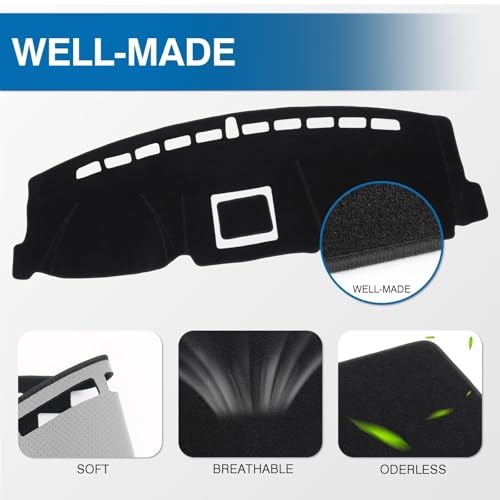 Accesorios Ford Expedition 2018-2025 alfombrilla salpicadero coche LHD 4