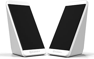 Yaazero USB Wired Subwoofer Multimedia Desktop Speaker with Stereo Sound Effect Independent Volume Wire Control r PC Laptop Tablet