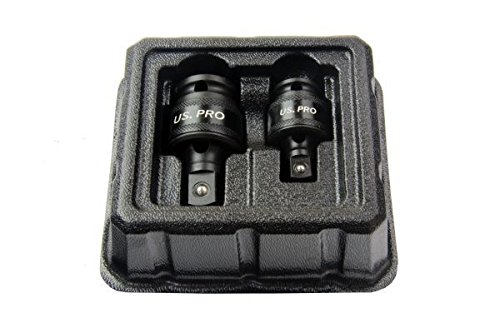 US PRO Schlag-Kardangelenk-Set, 2-teilig – Für 3/8 Zoll Und 1/2 Zoll Antriebe, CR-MO
