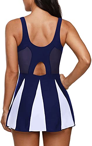 Image of American Trends Women's High Waisted Bikini Bottoms Swimming Suits Tummy Control Bathing Suits