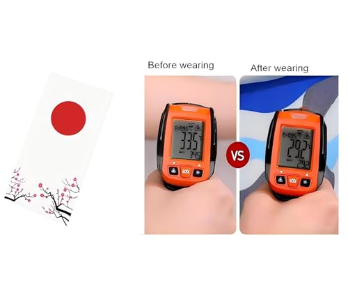 4 Japanese Flag Neck Gaiter, Japan Cherry Blossom Flag Bandana Balaclava Face Mask, Sun Protection Moisture Absorption Breathable, Suitable for Outdoor Cycling Hiking Running Fishing Camping4