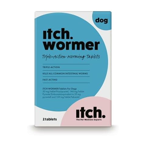 Itch Worming Tablets for Dogs - 2 Pack Cover