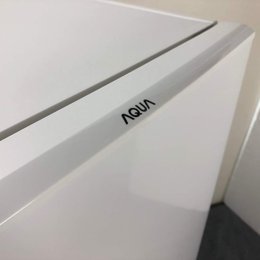 Amazon | AQR-18G-W(ミルク) 2ドア冷蔵庫 右開き 184L | アクア
