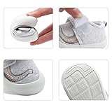 MASOCIO Baby Shoes Boys Infant Toddler Boy First Walking Shoes Trainers 18-24 Months Size 4.5 UK Child Grey - Image 5