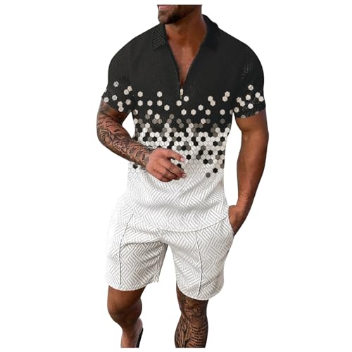 Polo en coton ample respirant pour le golf et les réunions d'affaires