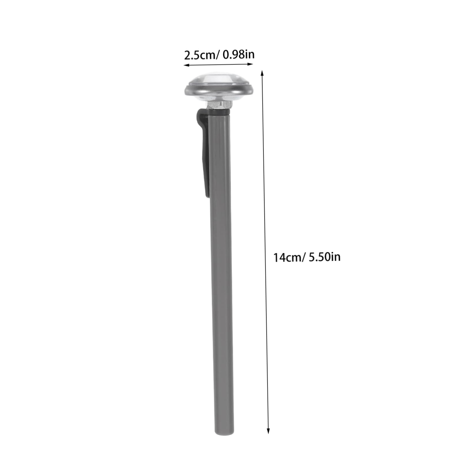 FUNOMOCYA Stainless Steel Food Probe Thermometer 10? to 100? Immediate Read for Milk Cooking