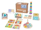  EliNeli Coffret pédagogique Ensembles de Jouets Premiers Ages