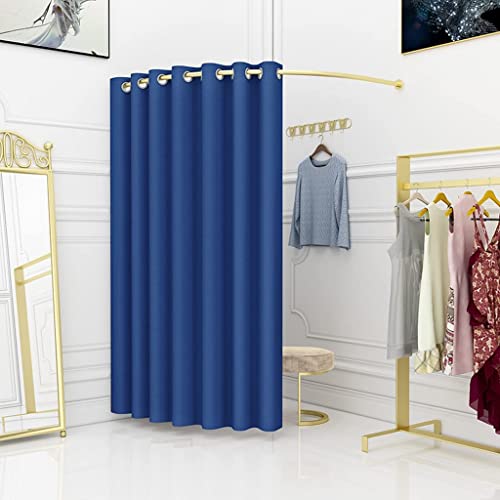 Probador de ropa temporal en forma de U con estructura de metal para tienda 8