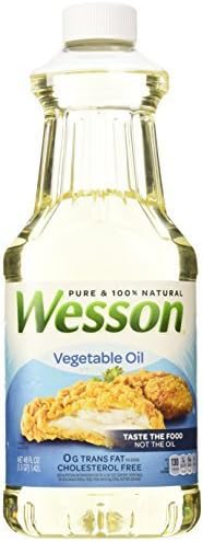 Wesson Pure Vegetable Oil 48oz by Wesson