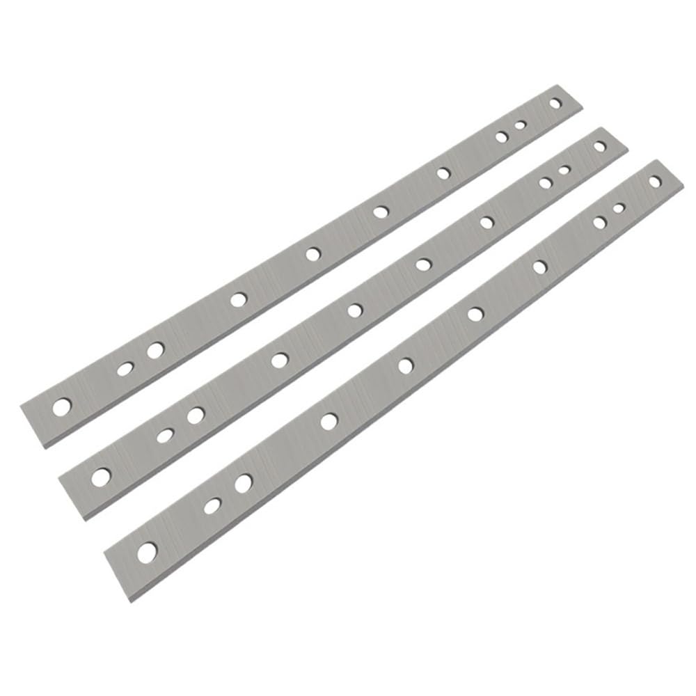Cuchillas de repuesto M2 HSS for cepilladora, cuchillas de cepilladora de doble cara for carpintería, herramientas de corte de madera, 3 piezas