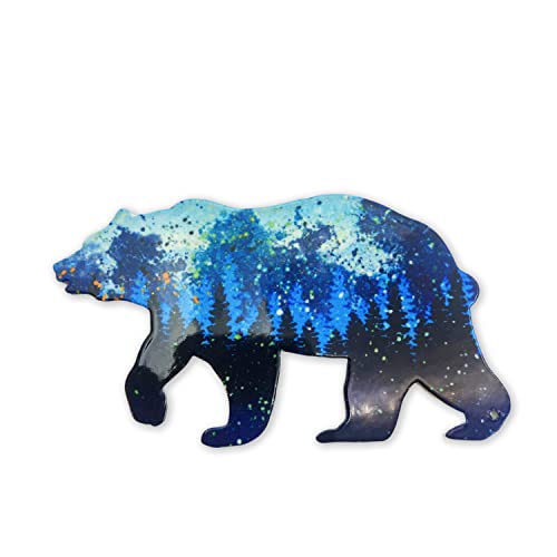 Sonoran Souvenirs Black Bear Metallic Screen Saver Magnets