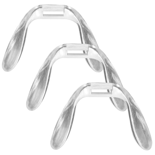 Levemolo Almohadillas Nasales Antideslizantes para Gafas 3 Unidades Transparentes de Plástico Diseño en U Tipo Montura Tamaño 5.5x1.5 Mm Compatibles Gafas Soporte Nasal Cómodo y Duradero