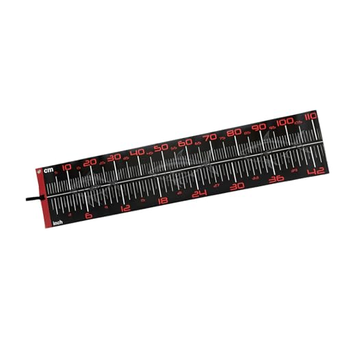 Cinta métrica de PVC para medir peces flexible 110 cm