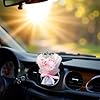 Pink Mini Dried Flowers Bouquet for Car Air Vent Clips, Car Air Outlet Perfume Decoration, Dried Flower For and Household Decoration FlowerVent Clips Air Fresheners Interior Accessories #5