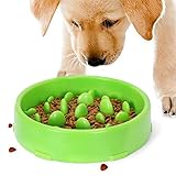 ❤ SEGURO Y CONFIABLE: El cuenco para perros está hecho de material de protección ambiental pp, respetuoso con el medio ambiente, antideslizante, fácil de usar y limpio, plástico lavable para que no dañe al perro