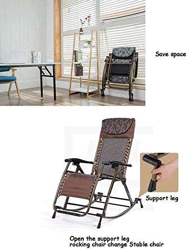 Lit en bois pliant compact avec coussin de chaise longue confortable
