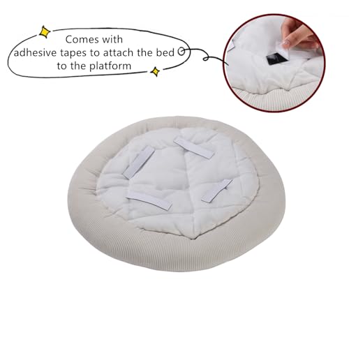 Cojín Redondo para Cama de Gato 16 pulgadas SHENGOCASE miniatura 4