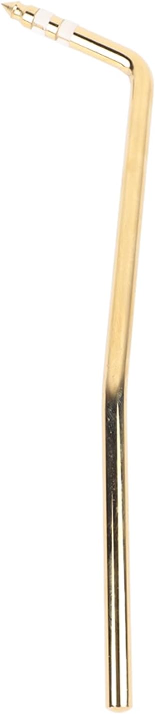NIBEMINENT In Line Electric Guitar Tremolo Arm Metal Multifunctional Tremolo Arm Whammy Bar (Gold)