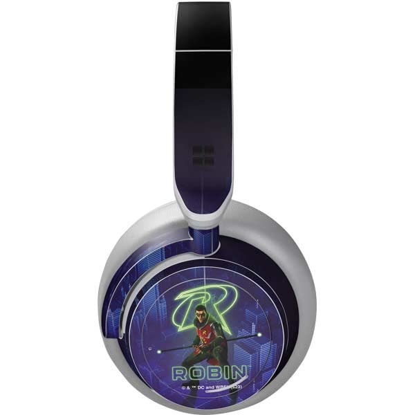 Skinit Decal Audio Skin Compatible with Surface Headphones - Officially Licensed Warner Bros Robin Gotham Knights Design