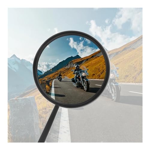 Rétroviseurs moto ronds et ovales pour circuler sereinement en ville et sur route