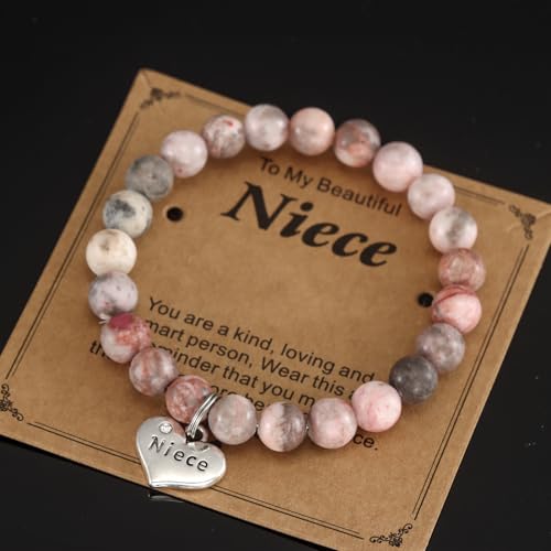 HUTIMY Niece Bracelet from Aunt Auntie Women Jewelry Unique Happy 18Th Birthday Gifts for Niece3
