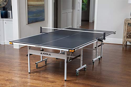 JOOLA Rally TL Professional MDF Indoor Ping Pong Table w/Quick Clamp Table Tennis Net & Post Set - 10 Minute Easy Assembly - Corner Ball Holders - Tournament Quality - Includes Playback Mode - image 7